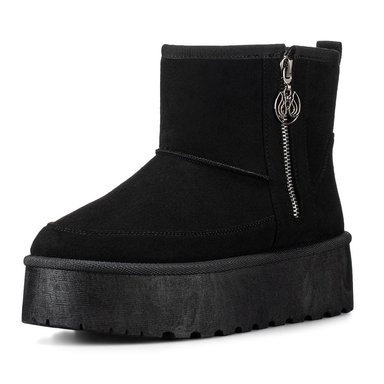BOTIN NEGRO CASUAL MUJER WEIDE LT121 - 4