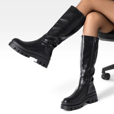 BOTAS LARGAS CASUAL PLATAFORMA VINTAGE MUJER WEIDE HX510 - 2