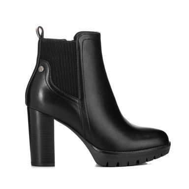 BOTIN NEGRO CASUAL MUJER WEIDE QBM06 - 1