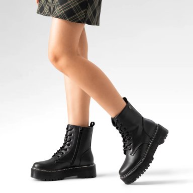 BOTIN TACO MUJER CASUAL PU WEIDE ZS18 - 3