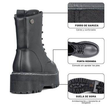 BOTIN TACO MUJER CASUAL PU WEIDE ZS18 - 9