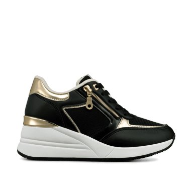 ZAPATILLA DEPORTIVA TACO CUÑA MALLA MUJER WEIDE JLL60 - 1