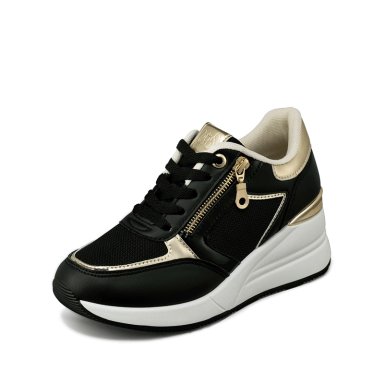 ZAPATILLA DEPORTIVA TACO CUÑA MALLA MUJER WEIDE JLL60 - 5