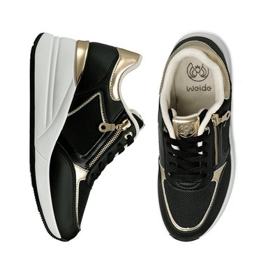 ZAPATILLA DEPORTIVA TACO CUÑA MALLA MUJER WEIDE JLL60 - 6