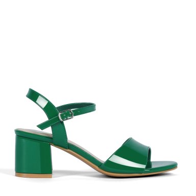 SANDALIA CASUAL TACO VERDE MUJER WEIDE GH64 - 1