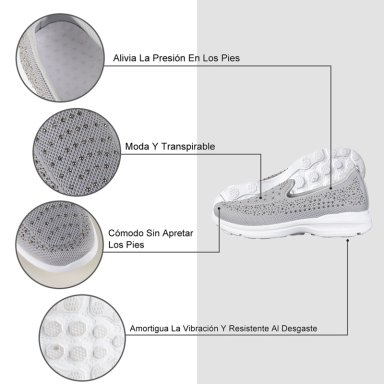 ZAPATILLA CASUAL MUJER SLIP ON CON PEDRERIA WEIDE TFA203 - 8
