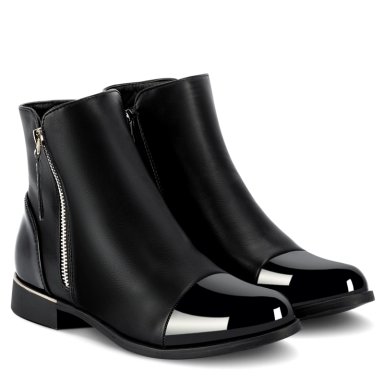 BOTIN NEGRO CASUAL MUJER WEIDE ZS50 - 6