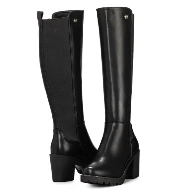BOTA NEGRO CASUAL MUJER WEIDE ZS53 - 5