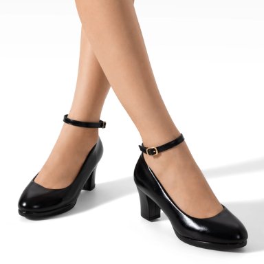 ZAPATOS TACO MODA FORMAL HEBILLA MUJER WEIDE TFA317 - 2