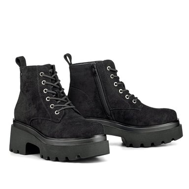 BOTIN TACO MUJER CASUAL PU TEXTIL WEIDE DH31 - 6