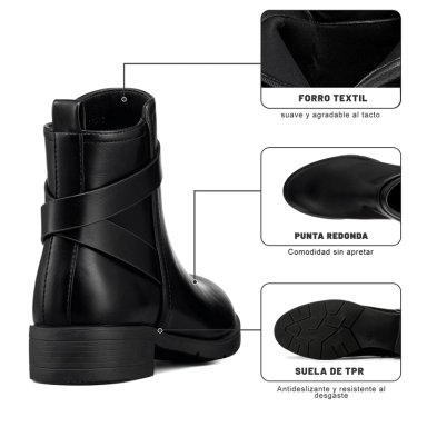 BOTIN TACO MUJER CASUAL PU WEIDE YOU515 - 8