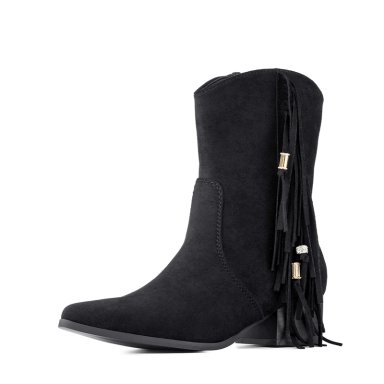 BOTIN TACO MUJER CASUAL PU TEXTIL WEIDE CZY661 - 6