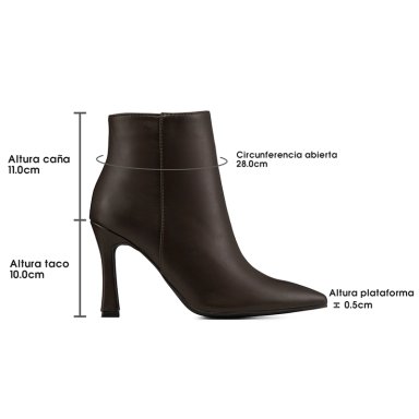 BOTIN TACO ALTO MUJER CASUAL PU WEIDE CZY653 - 6