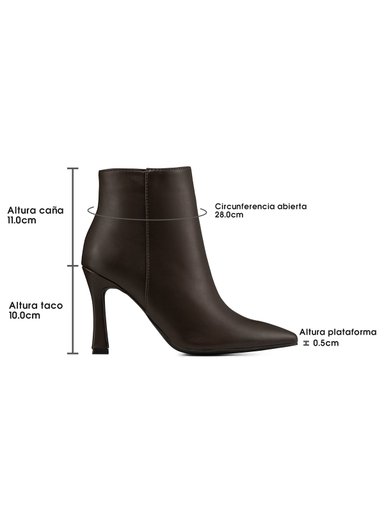BOTIN TACO ALTO MUJER CASUAL PU WEIDE CZY653 - 9