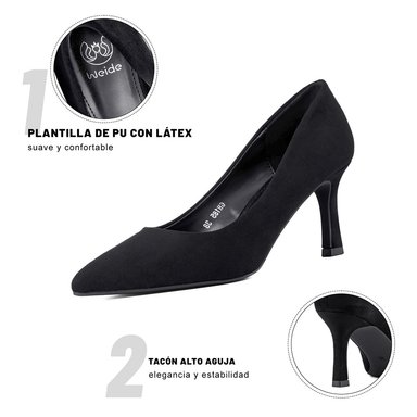 ZAPATO TACO ALTO MUJER FORMAL PU WEIDE GH185 - 8