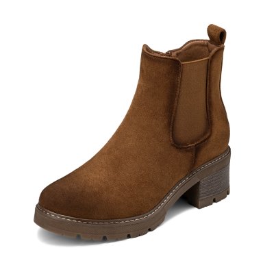 BOTIN TACO MUJER OUTDOOR PU TEXTIL WEIDE ZS81 - 3