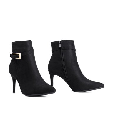 BOTIN TACO ALTO MUJER CASUAL PU TEXTIL WEIDE HX530 - 5