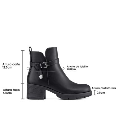 BOTIN TACO MUJER CASUAL PU WEIDE ZS83 - 7
