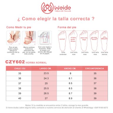 BOTA LARGA MUJER TACON GRUESO VINTAGE ELEGANTE WEIDE CZY602 - 4