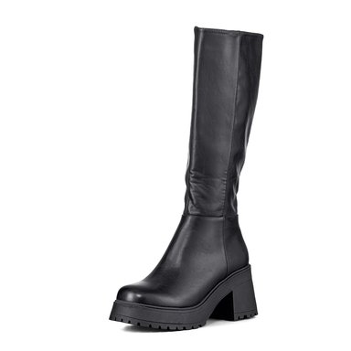 BOTA LARGA MUJER TACON GRUESO VINTAGE ELEGANTE WEIDE CZY602 - 5