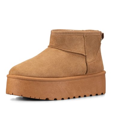 BOTIN CAMEL CASUAL MUJER WEIDE LT123 - 4