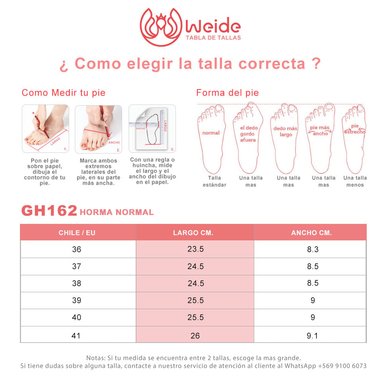 BOTA DE AGUA MUJER PVC IMPERMEABLE WEIDE GH162 - 4