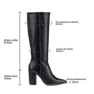 BOTA TACO MUJER URBANA PU WEIDE QBM28 - 7