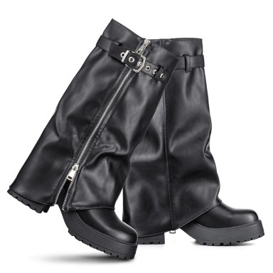 BOTAS LARGAS MUJER DE MODA ECO CUERO VINTAGE WEIDE CZY603 - 6