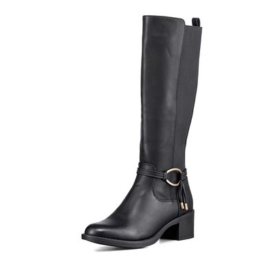 BOTA LARGA MUJER CASUAL PUTACON GRUESO WEIDE ZS71 - 1