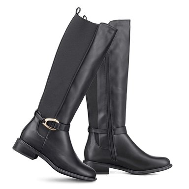 BOTA LARGA MUJER CASUAL PU MODA CLASICO WEIDE ZS70 - 6