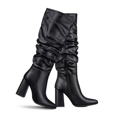 BOTA TACO MUJER CASUAL PU WEIDE CZY633 - 3