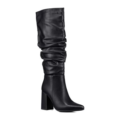 BOTA TACO MUJER CASUAL PU WEIDE CZY633 - 5
