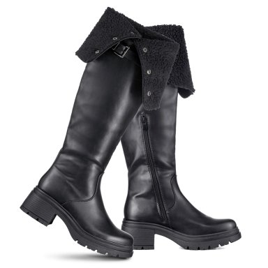 BOTAS LARGAS MUJER DE MODA COMODO TACON GRUESO WEIDE CZY615 - 3
