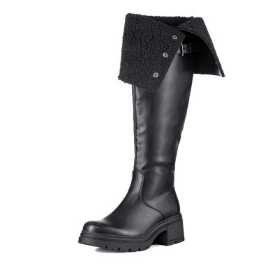 BOTAS LARGAS MUJER DE MODA COMODO TACON GRUESO WEIDE CZY615 - 6