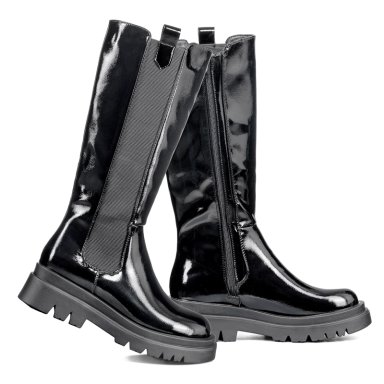 BOTAS LARGAS MUJER ECO CUERO PLATAFORMA DE MODA WEIDE DH88 - 5