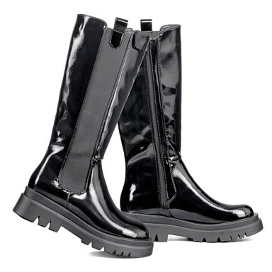 BOTAS LARGAS MUJER ECO CUERO PLATAFORMA DE MODA WEIDE DH88 - 5