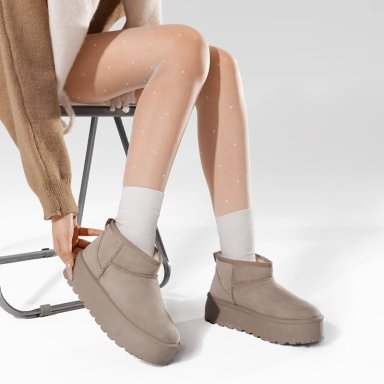 BOTIN CAQUI CASUAL MUJER WEIDE LT123 - 2