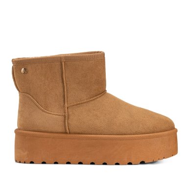 BOTIN CAMEL CASUAL MUJER WEIDE LT122 - 1