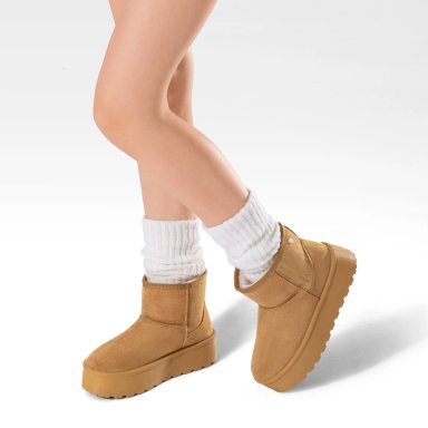 BOTIN CAMEL CASUAL MUJER WEIDE LT122 - 3