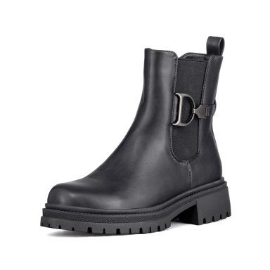 BOTIN CASUAL MUJER ECO CUERO CON FELPA COMODO WEIDE ZS60 - 1