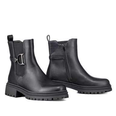 BOTIN CASUAL MUJER ECO CUERO CON FELPA COMODO WEIDE ZS60 - 6