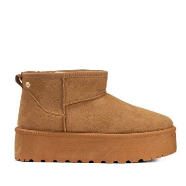 BOTIN CAMEL CASUAL MUJER WEIDE LT123 - 1