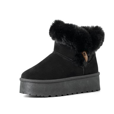 BOTIN CASUAL MUJER PU TEXIL VINTAGE ANTIDESLIZANTE WEIDE LT201 - 5