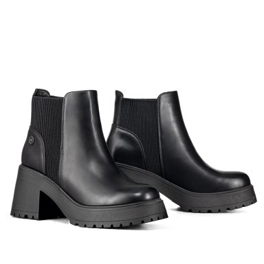 BOTIN MUJER CASUAL ECO CUERO CON FELPA VINTAGE WEIDE CZY612 - 6