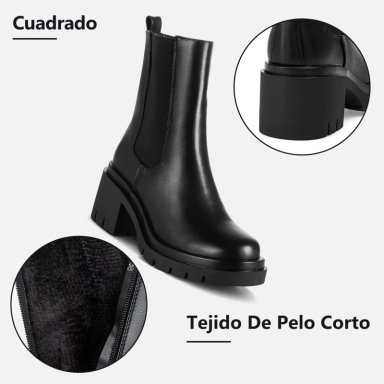 BOTIN NEGRO CASUAL MUJER WEIDE ZS22 - 7