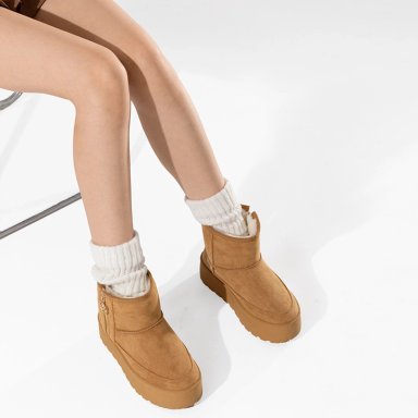 BOTIN CAMEL CASUAL MUJER WEIDE LT121 - 2