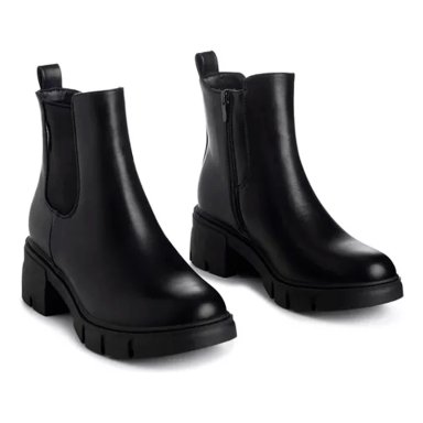 BOTIN NEGRO CASUAL MUJER WEIDE ZS31 - 4