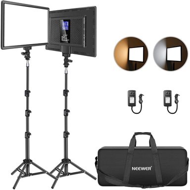 KIT DE PANEL NEEWER NL-192AI DE LUZ LED BICOLOR - 1