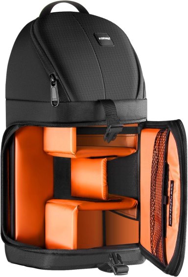 MOCHILA BANDOLERA PARA CAMARA NEEWER (NEGRA) - 1