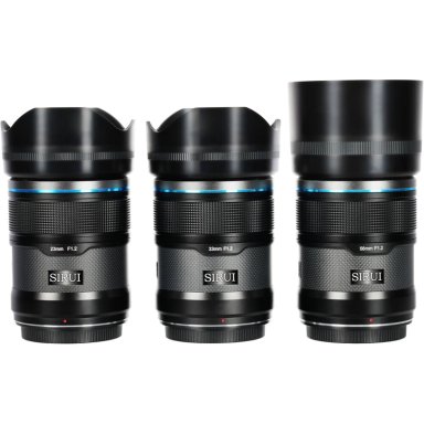 KIT DE 3 LENTES SIRUI SNIPER F/1.2 CON ENFOQUE AUTOMATICO (SONY E) - 7